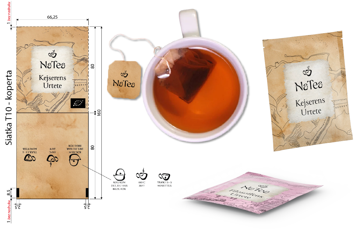 Tea bag design